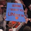 "Jeremy, I Want You LINside Me" Sign: Linsanity's Peak Or Nadir